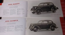 Automobiles --- brochure Opel