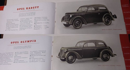 Automobile prospekt opel - ---,