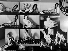 DDR Akt Foto Model Mannequin 70-er Jahre Erotik Frau 10x  Fotoserie neu