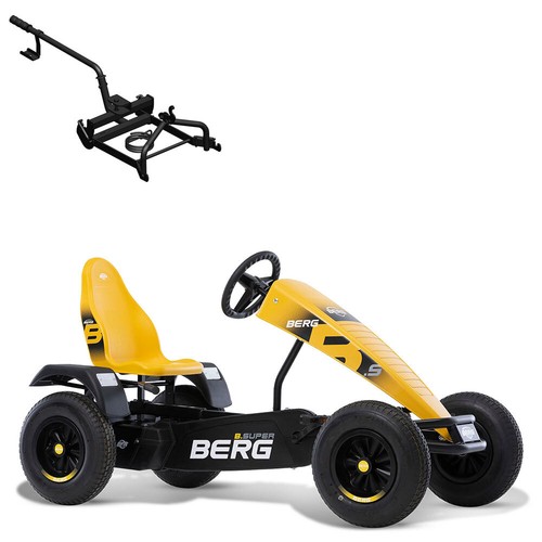 Berg gokart super - yellow, bfr