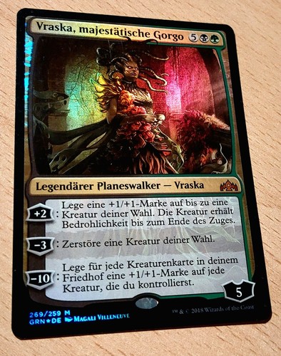 Mtg magic foil vraska - mtg,