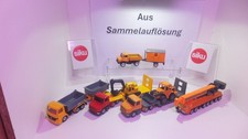 SIKU Baufahrzeuge 1:87 mit Bauwagen !!