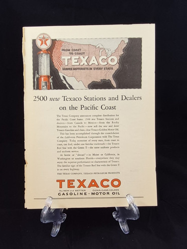 1920 antike texaco öl - antike, gas
