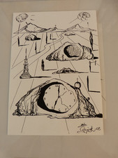 Handzeichnung,  handsigniert