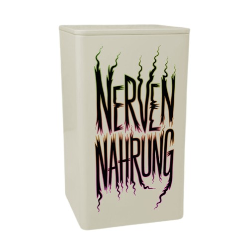 Nervennahrung neon design - nervennahrung,