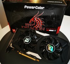 AMD Radeon RX480 Red Dragon Power Color 8GB Grafikkarte mit OVP gebraucht
