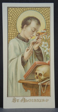 Heiligenbild. S. ALOISIUS