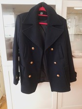 Wintermantel Elegant Wolle Gr. 40 NEU  dunkelblau von LA REDOUTE