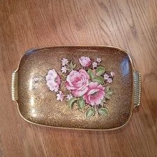 Alboth & Kaiser Kunst Seifenschale Schale Rosen  Rosenkavalier Porzellan Schmuck