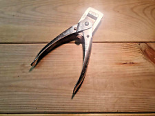 Vintage Nat West Bank Stanze Prägung Stanzen Crimps Zange alte Handwerkzeuge