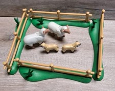 Playmobil Figuren | Tiere | Lämmer Schafe Zaun