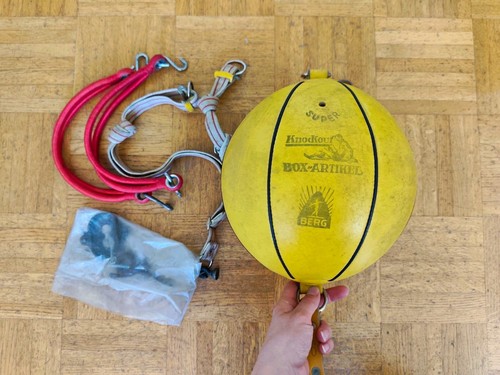 Vintage doppelendball leder - vintage,