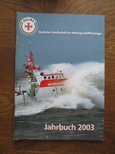 Dgzrs jahrbuch 2003 - dgzrs, (