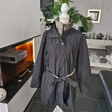 BURBERRY Damenjacke, Jacke, Mantel Trenchcoat schwarz Gr.  XL