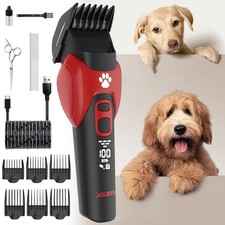 Hundeschermaschine Profi Tierhaarschneider USB Hundetrimmer Haartrimmer für Hund
