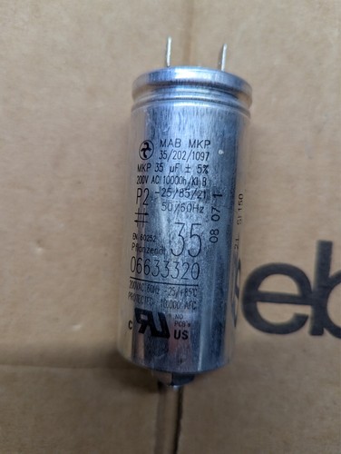 Miele dishwasher capacitor oem - miele,