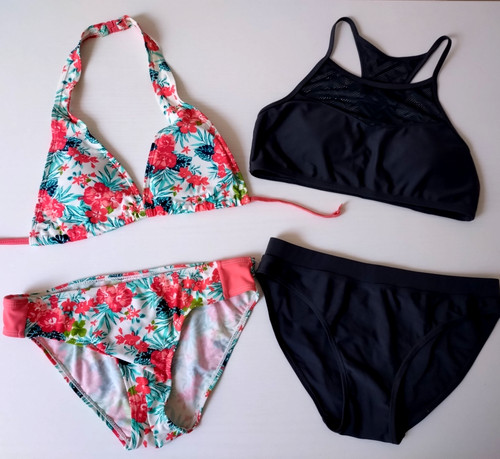 2stück bikini 4teile paket - 4teile,