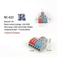 1/2/3 PIN Push In Schnell