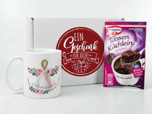 Geschenkset danke tasse mit - danke,,