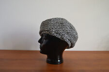 Mütze Diefenthal schwarz weiß Hut Ballonmütze Barett Berét Pepita Pfeffer Salz