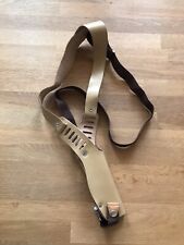 Schulterholster, schmal, Leder beige, LKA, Polizei, Zoll