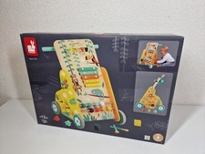 Janod Multi-Aktivitätswagen Tropik Laufwagen aus Holz NEUWERTIG UNVOLLSTÄNDIG