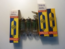 Drei Valvo E182CC Röhren