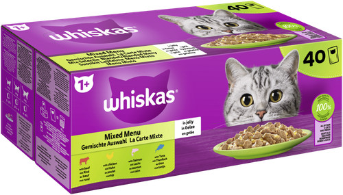40x85g whiskas katzenfutter - 40x85g,
