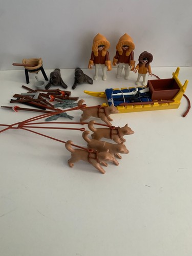 Playmobil eskimos schlitten - eskimos,