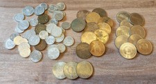 verschiedene Münzen und Kleingeld aus der DDR - Münzkonvolut