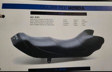 Sitzbank Giuliari Honda CX500E CX650E Weiß