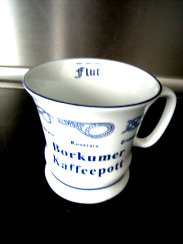 Tasse borkumer kaffeepott - tasse, kaffeepott"