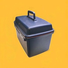 DELSEY VISA Beauty Case Kosmetik-Koffer Frisörkoffer Hard Shell BLAU 