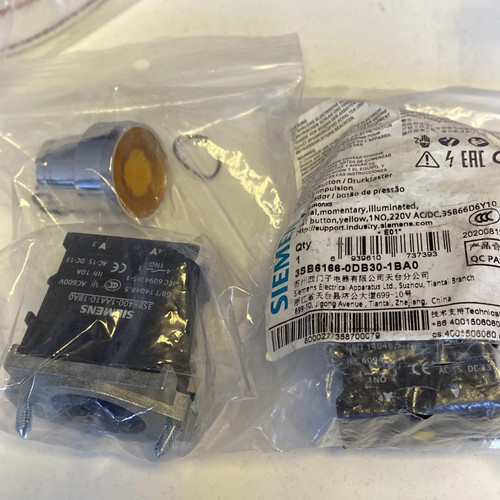 Siemens 3sb6 drucktaster - 2x,
