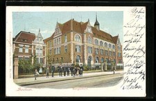 Ansichtskarte Bochum, Partie an der Bergschule 1901 