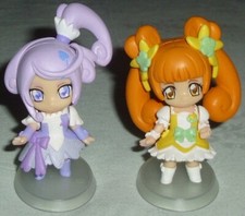 2er Set Doki Doki! Pretty Cure Sword + Rosetta Precure Cute SD Figuren Bandai