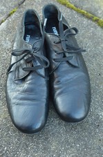 Rundholz Schuhe , 39, schwarz