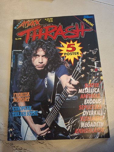 Metal attack fanzine - metal, 2/90