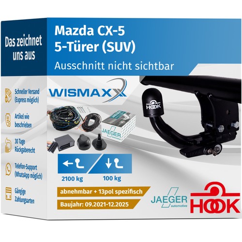 Anhängerkupplung für mazda - anhÄngerkupplung,