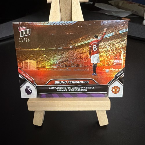 Bruno fernandes topps now most - now,