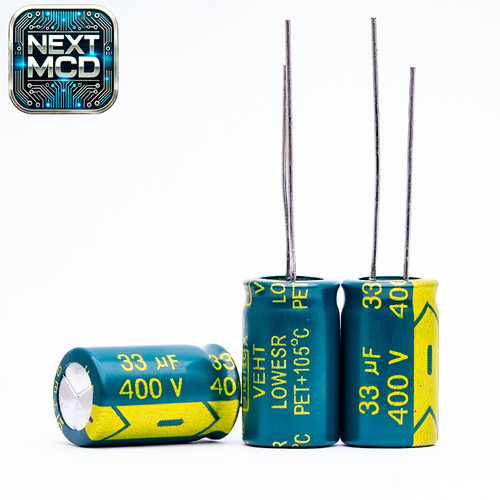10x 33uf 400v elko radial - 33uf,