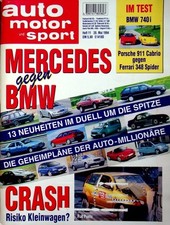 5) Auto Motor Sport AMS 11/1994 - Opel Calibra 16V mit  - Wirklich gut? Citroen