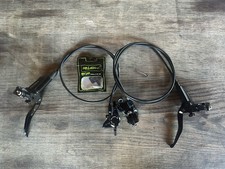 Shimano LX Bremsenset schwarz BL-T675-B + BR-T675 vorne 80 cm hinten 140 cm