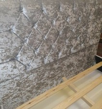 Kingsize Bett Crushed Velvet +