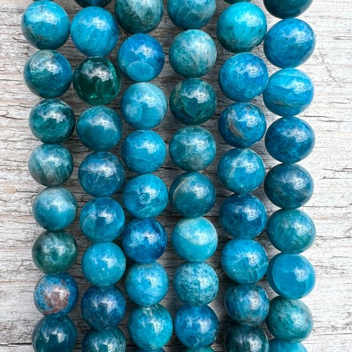Apatit edelstein 8mm - apatit, perlen
