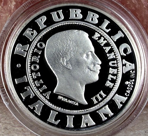 Italien lira 1999 silber pp - 1999,