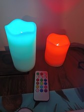 Led Kerzen Echtwachs Fernbed Timer 