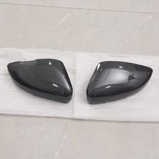 2x Spiegelkappen /Außenspiegel Für VW Polo 6R/6C 2009 2010-2017 Carbonfaser-Stil