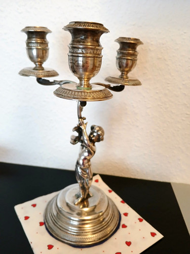 Kerzenleuchter aus 800-er