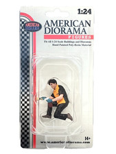 Car Detail Polier Man Resin